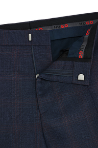 Getlin wool trousers - Dark Blue