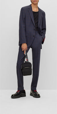 Getlin wool trousers - Dark Blue