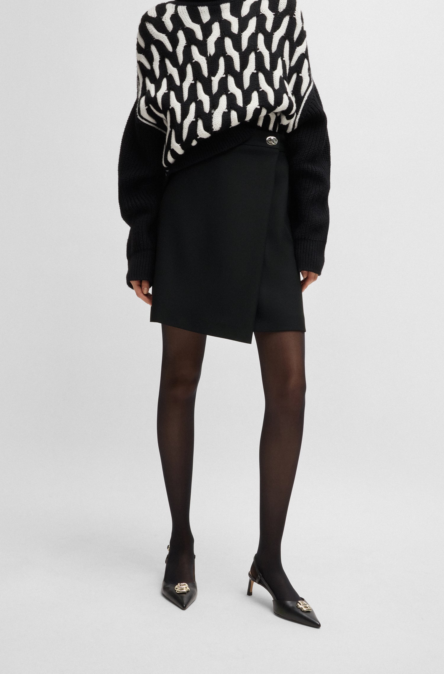 BLACK // PENCIL-SKIRTS VOFELA
