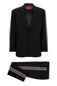 Ulan wool suit - Black