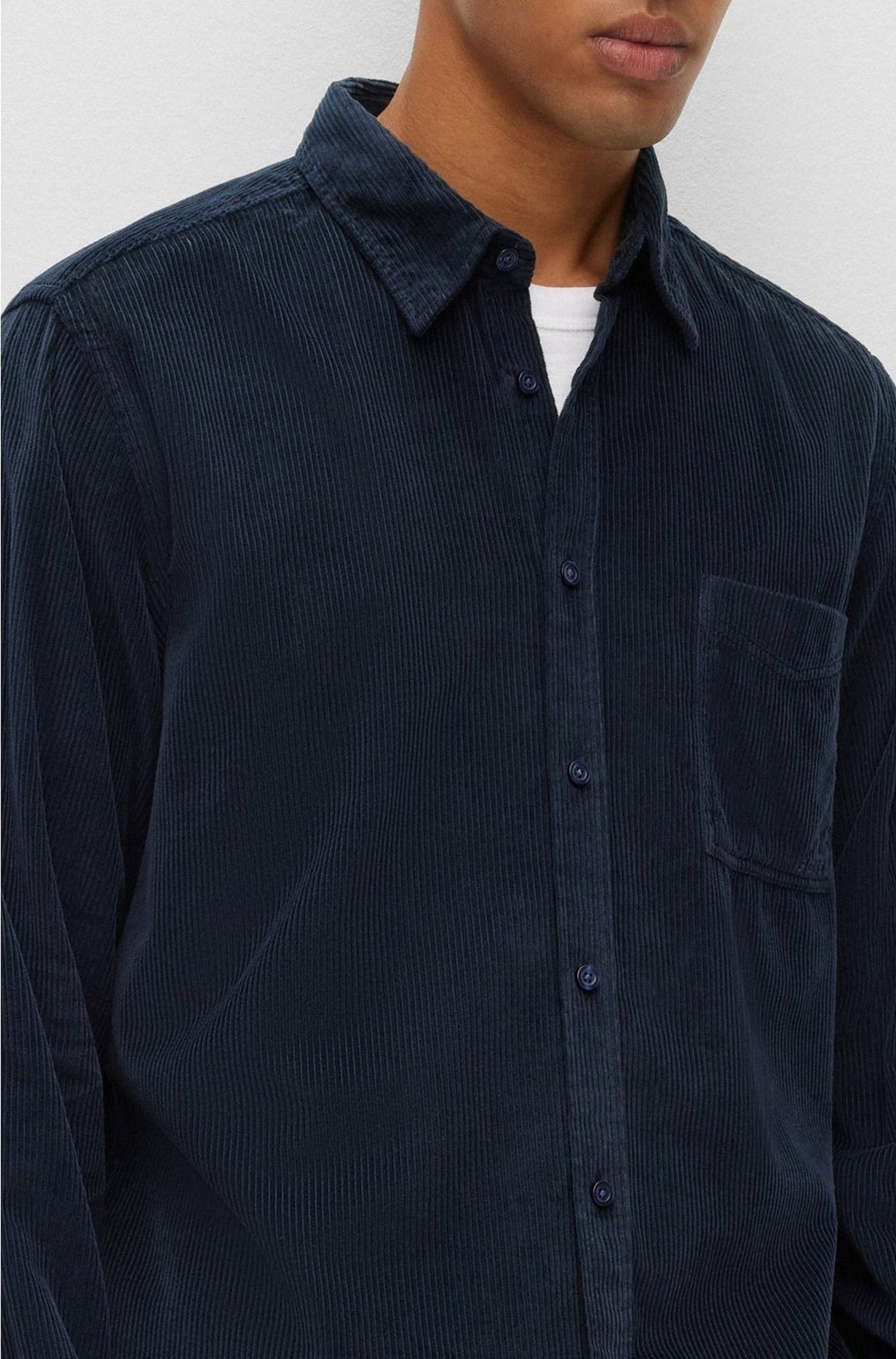 Chemise Relegant avec poche - Dark Blue
