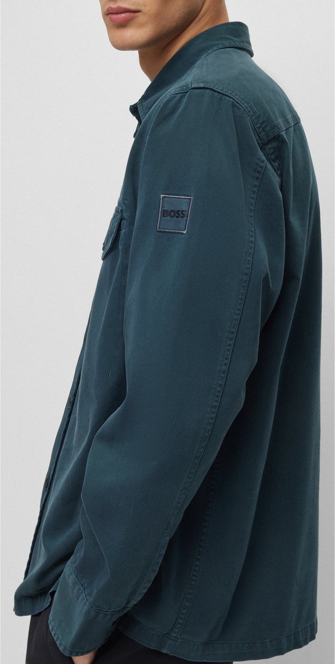 Chemise Lovelock oversize - Open Green