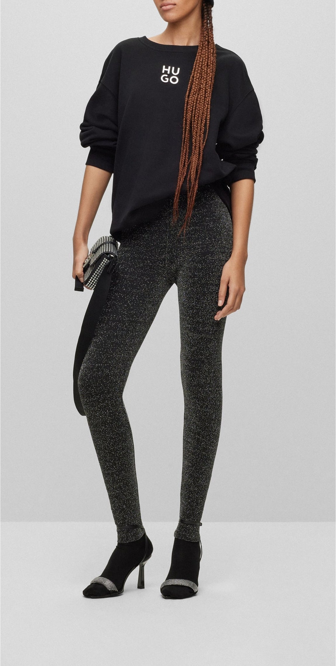 BLACK // CASUAL TROUSERS NIKALA