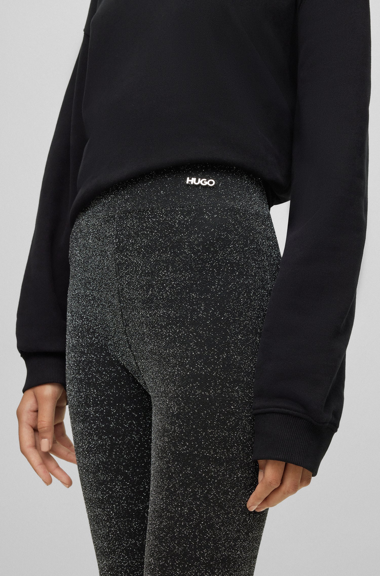 BLACK // CASUAL TROUSERS NIKALA