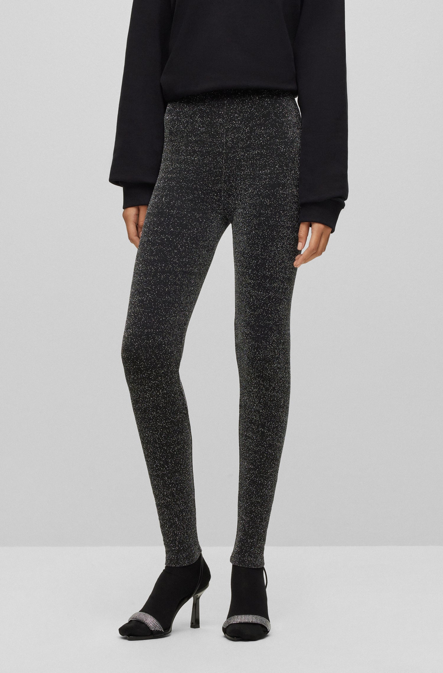 BLACK // CASUAL TROUSERS NIKALA