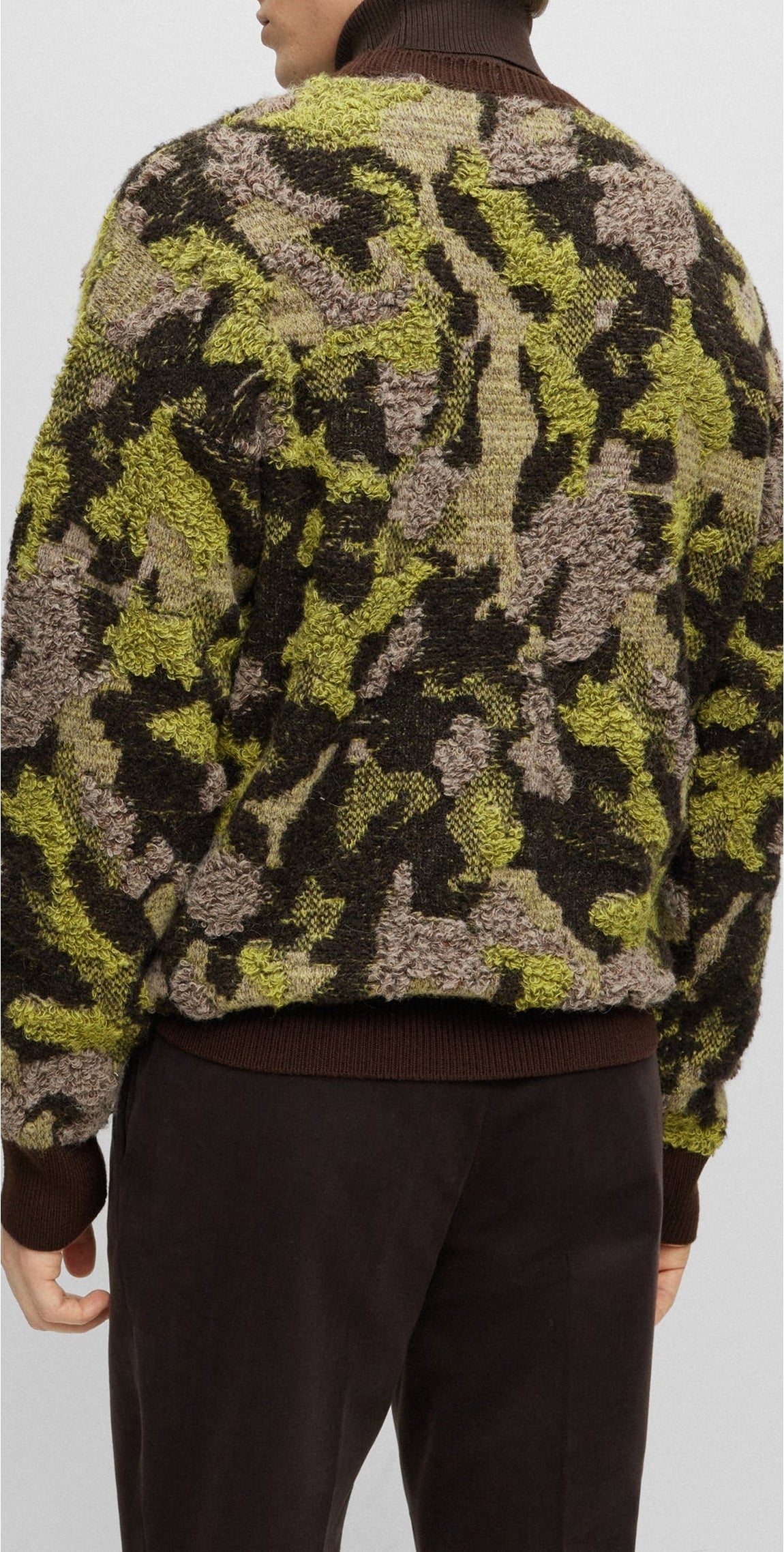 Meloy wool jumper - Dark Brown