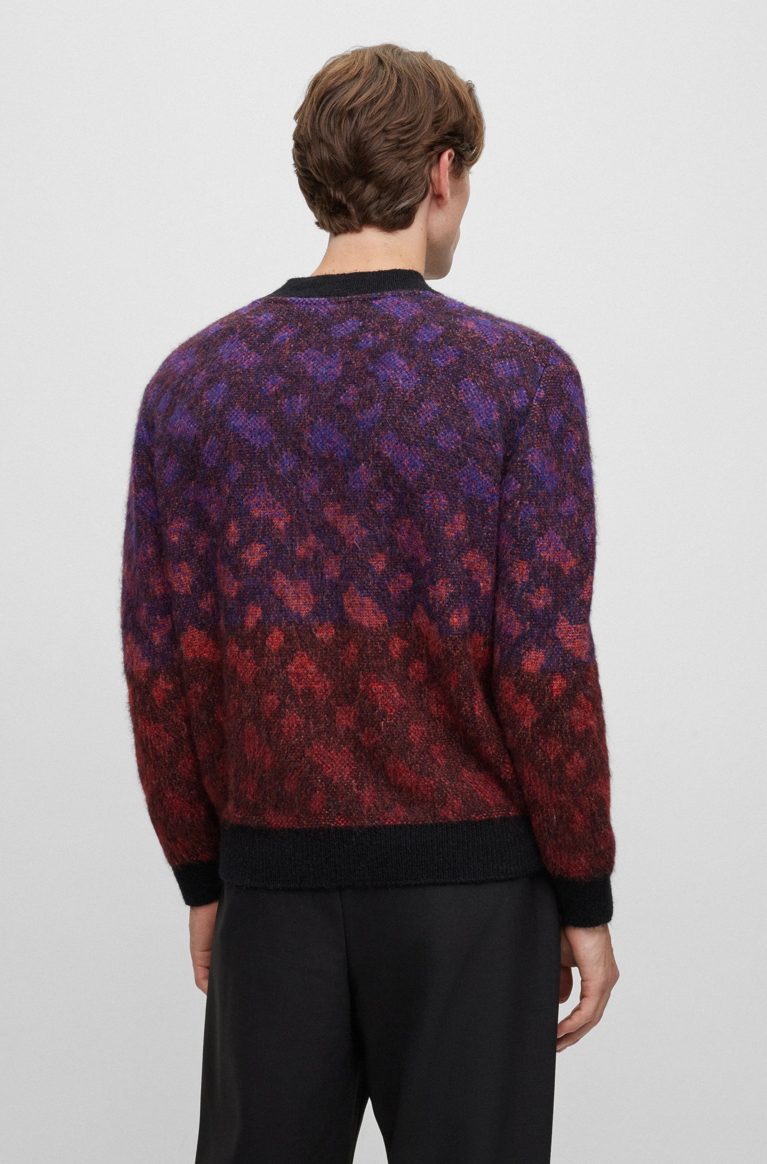 Miracolo wool blend jumper - Black
