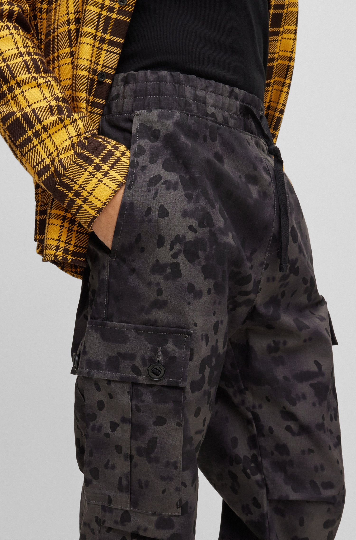 DARK GREY // CASUAL TROUSERS GARLO233