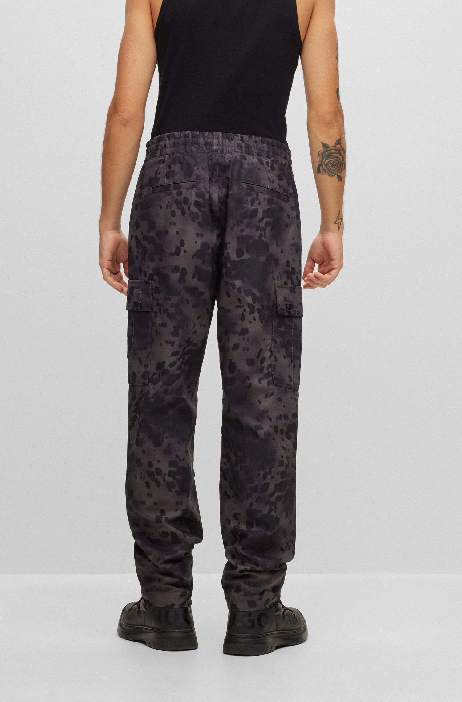 DARK GREY // CASUAL TROUSERS GARLO233