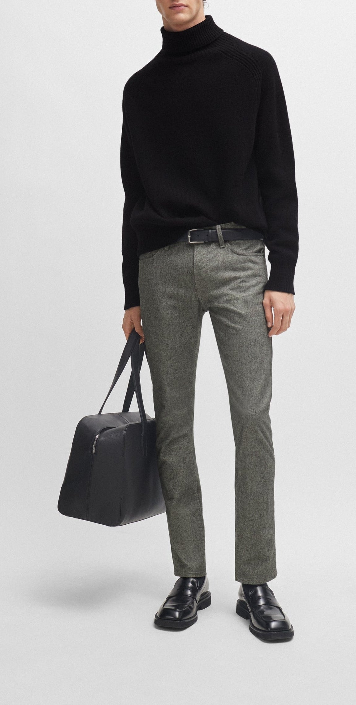 BLACK // CASUAL TROUSERS DELAWARE3-1-20