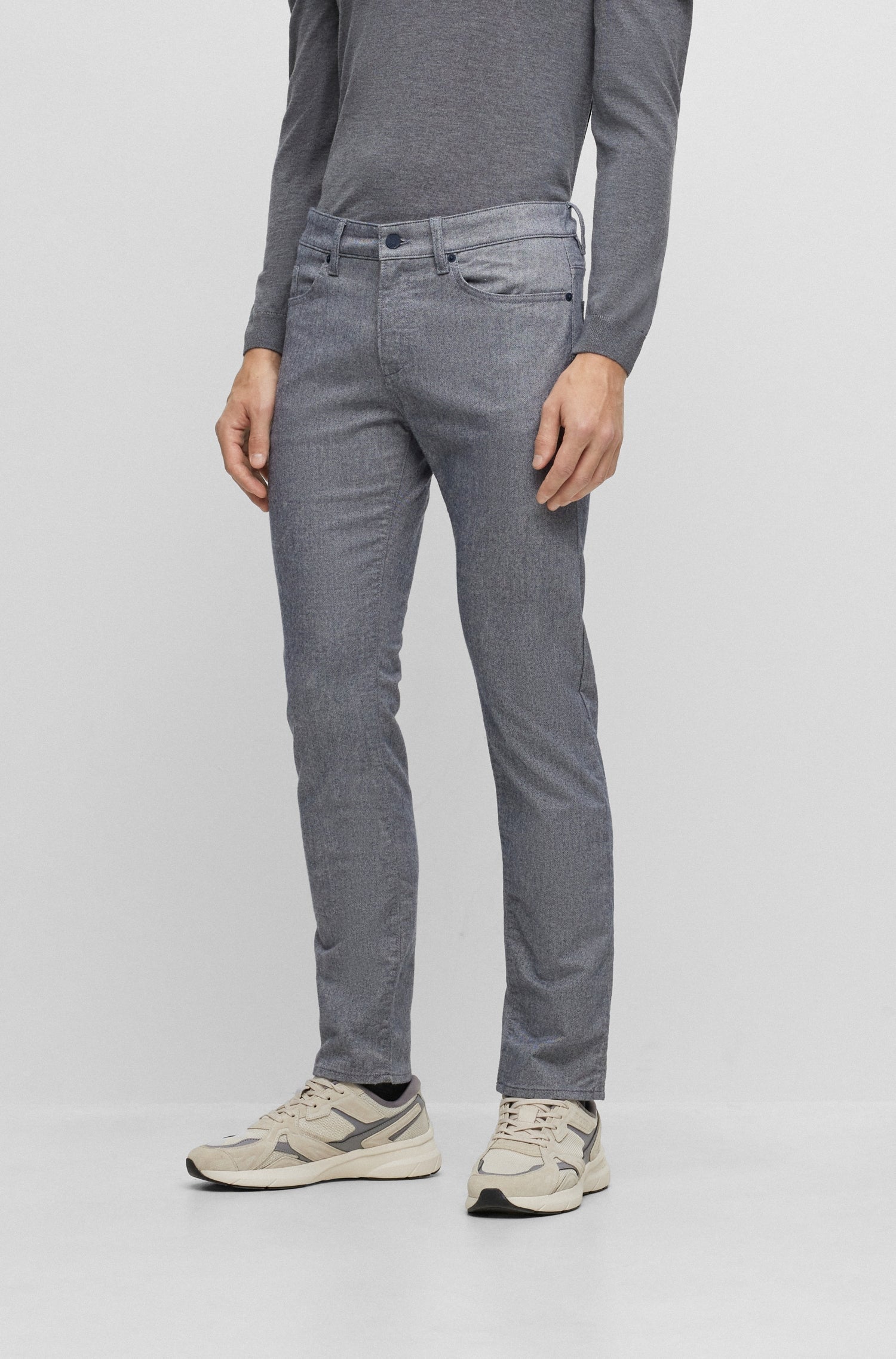 DARK BLUE // CASUAL TROUSERS DELAWARE3-1-20