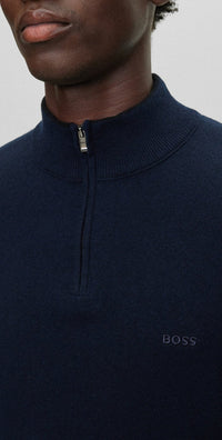 Marlo jumper in wool - Dark Blue