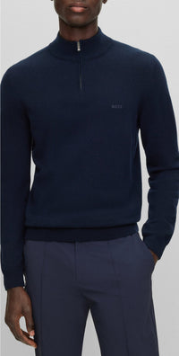 Marlo jumper in wool - Dark Blue