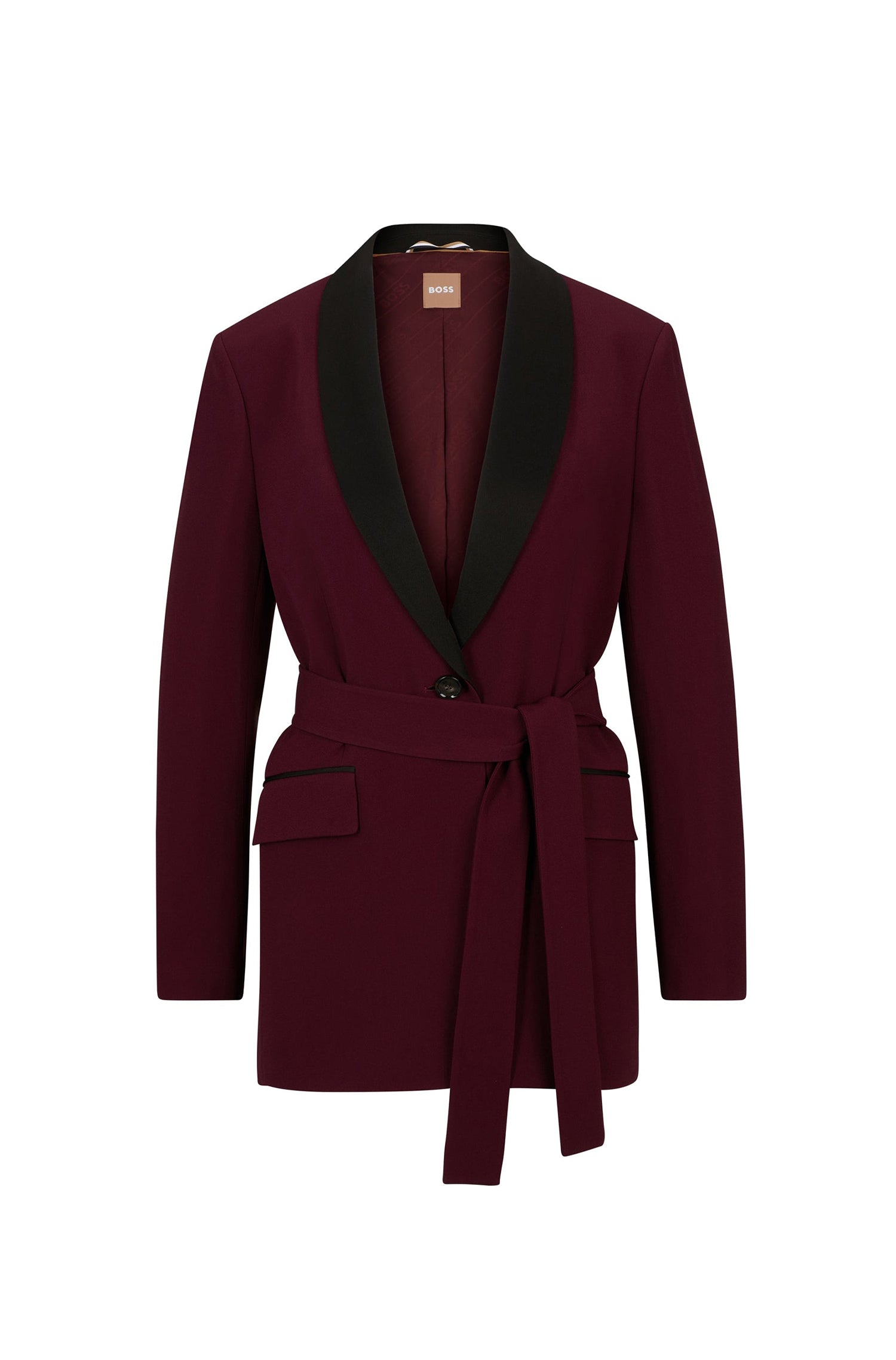 Oversized Jikela blazer - Open Red