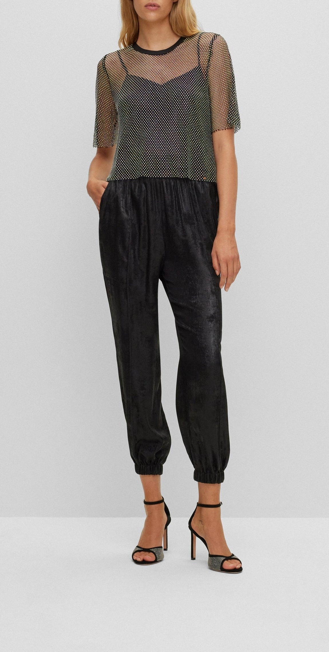 BLACK // CASUAL TROUSERS C_TINTA