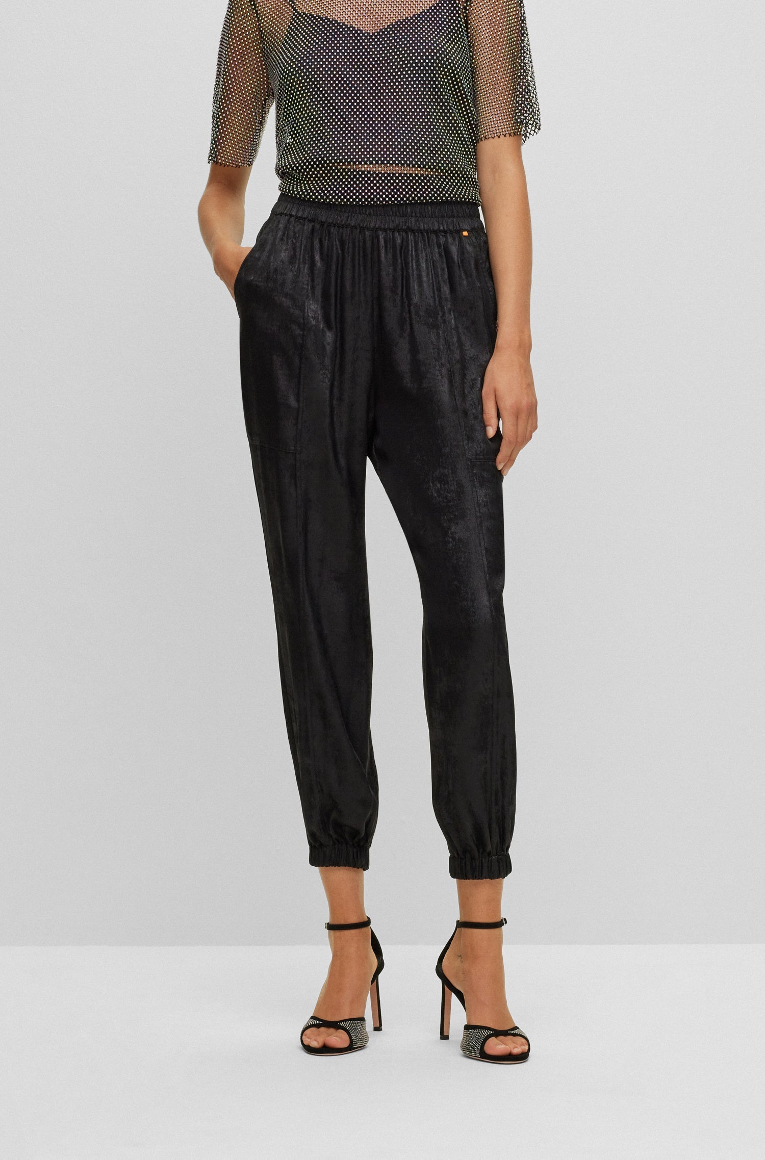 BLACK // CASUAL TROUSERS C_TINTA