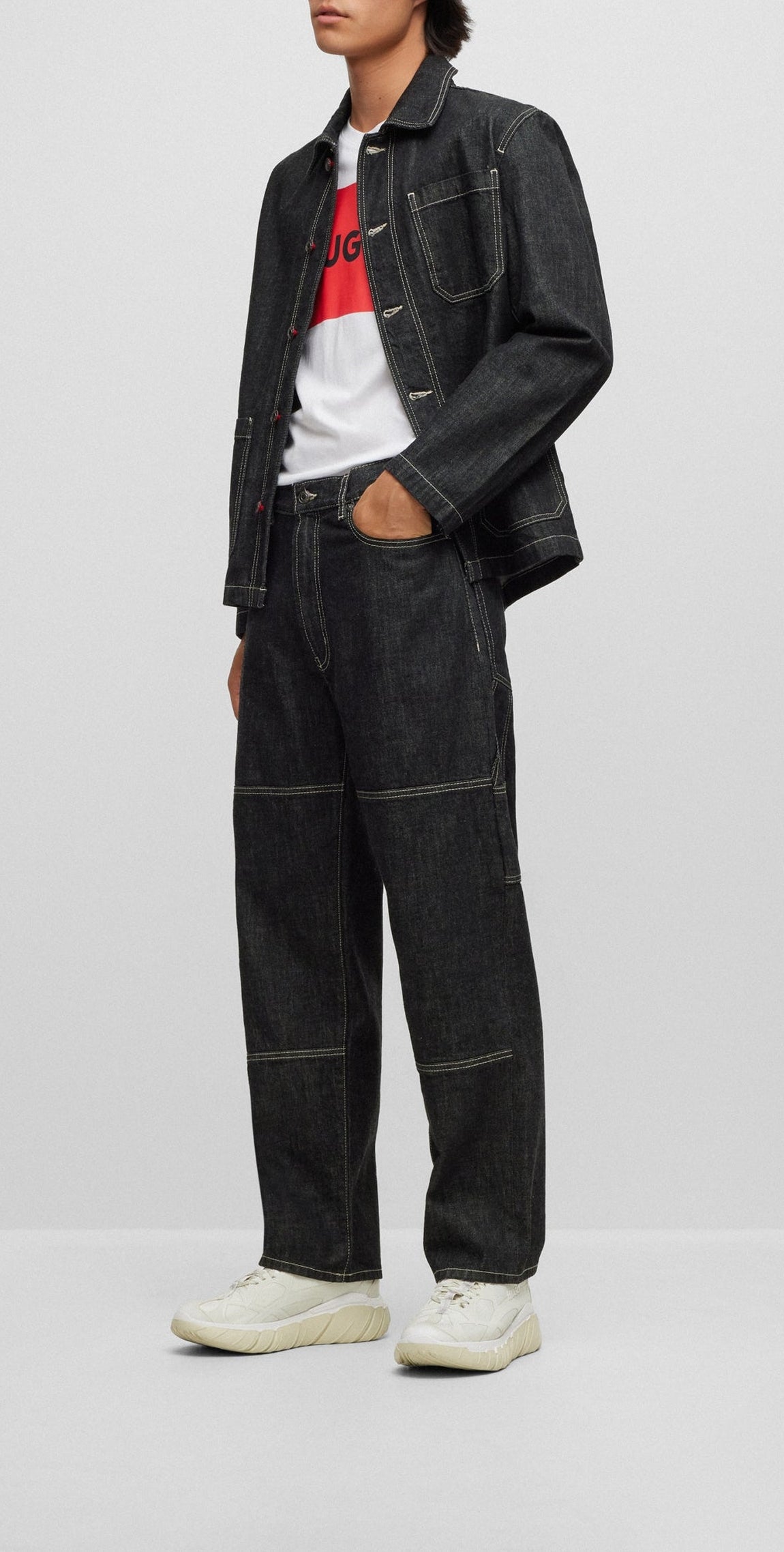 BLACK // JEANS HUGO 446/1