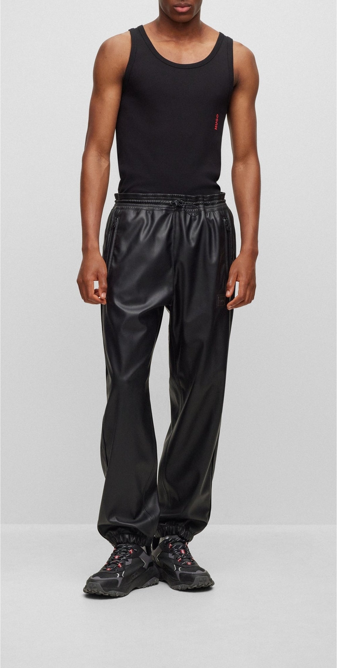 BLACK // CASUAL TROUSERS GABE233