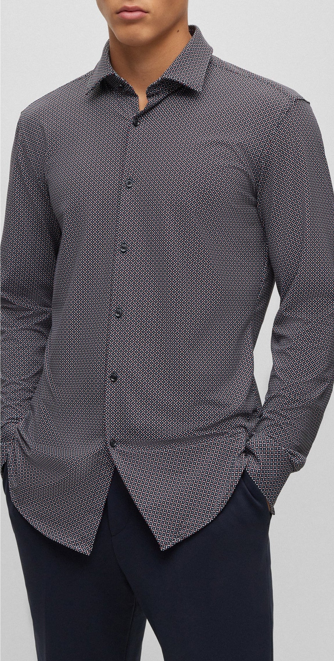 Kenno shirt - Open Pink