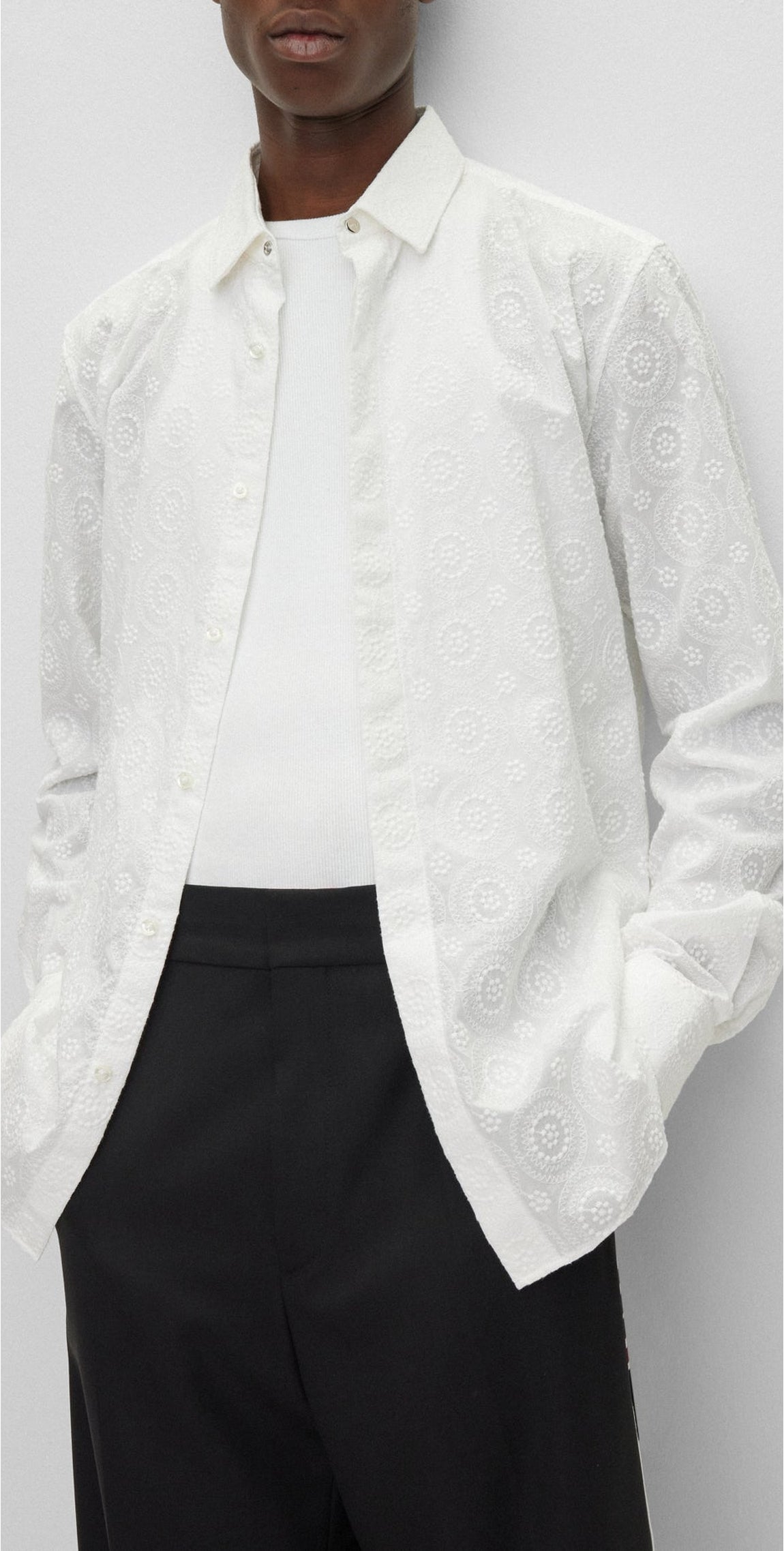 Elisha shirt - Open White