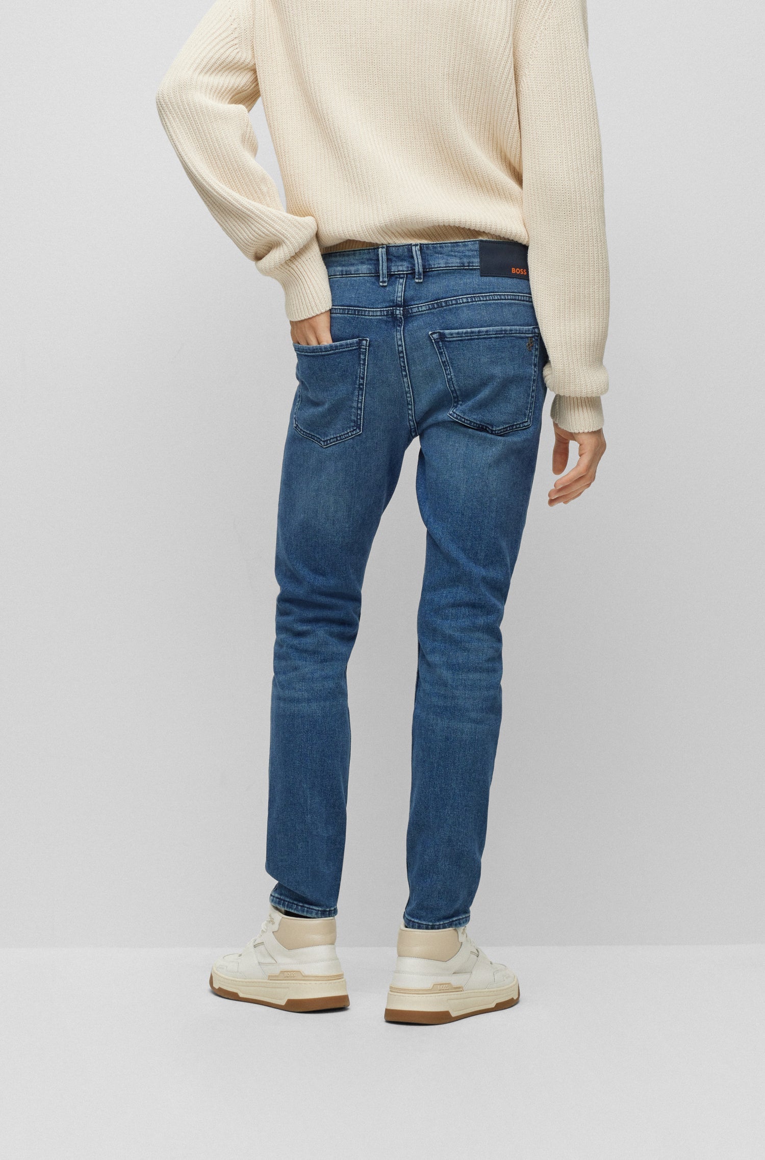 MEDIUM BLUE // JEANS DELANO BC-C
