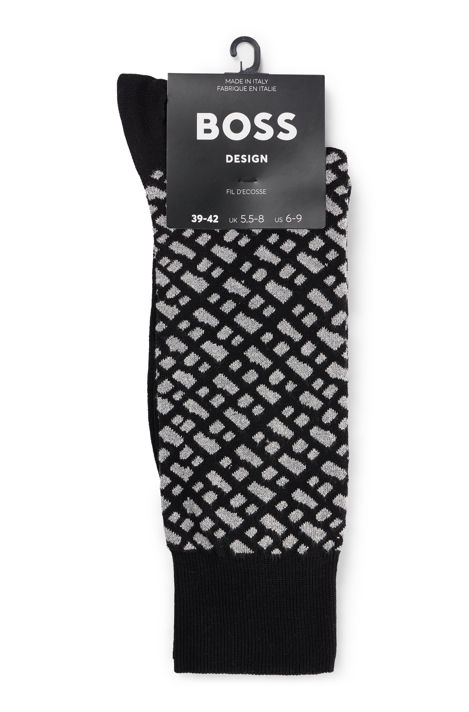Chaussettes Monogramsilver - Black