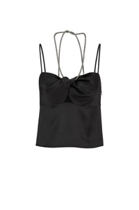 BLACK // CASUAL TOPS CRYSTALI-1