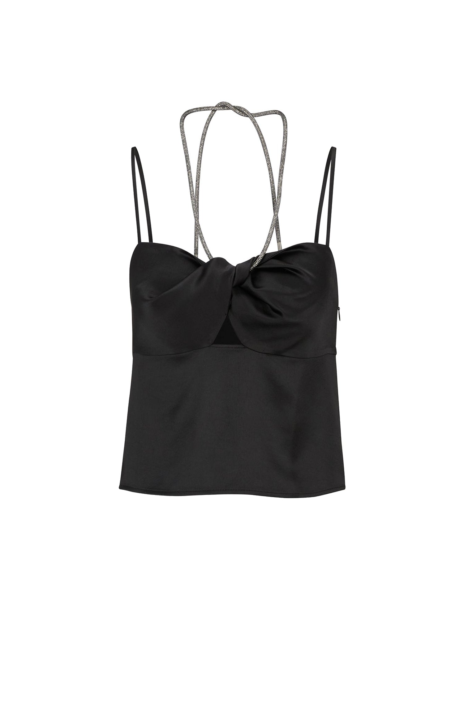 BLACK // CASUAL TOPS CRYSTALI-1