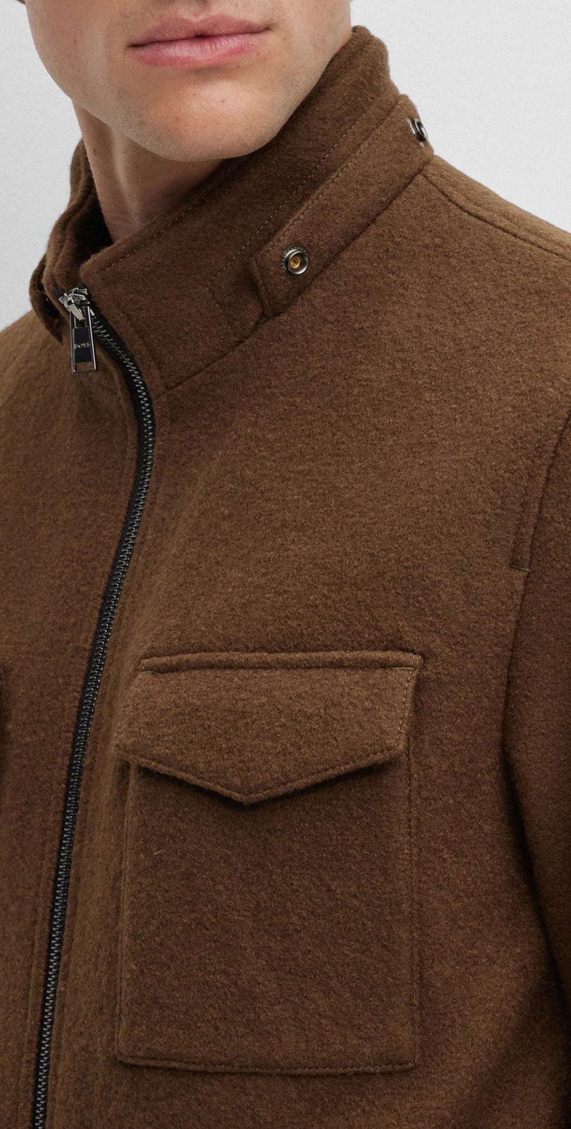 Veste Collito en laine - Open Green