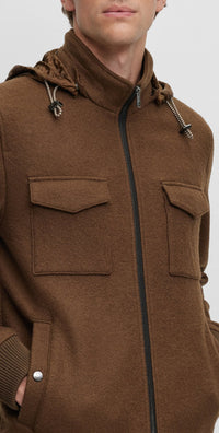 Veste Collito en laine - Open Green