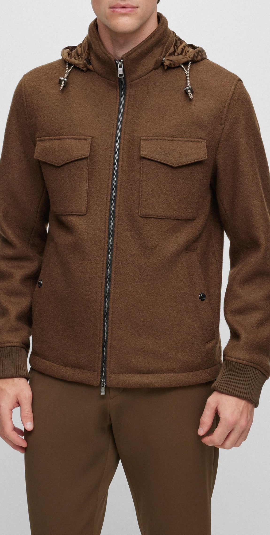 Veste Collito en laine - Open Green