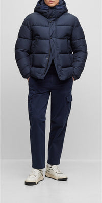 DARK BLUE // CASUAL TROUSERS SISLA-5-CARGO