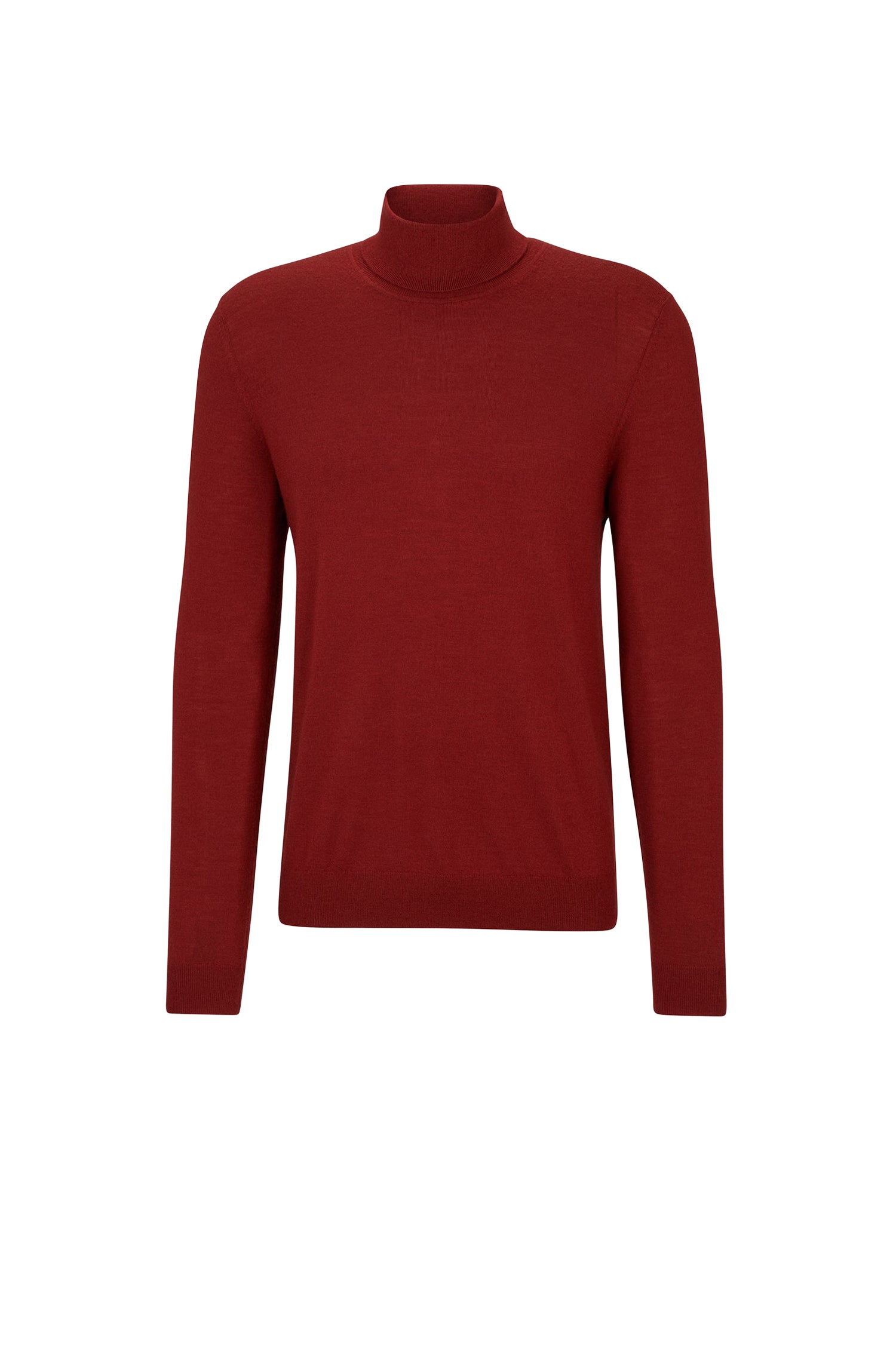 Pull Bernardo à col roulé en cachemire - Medium Red