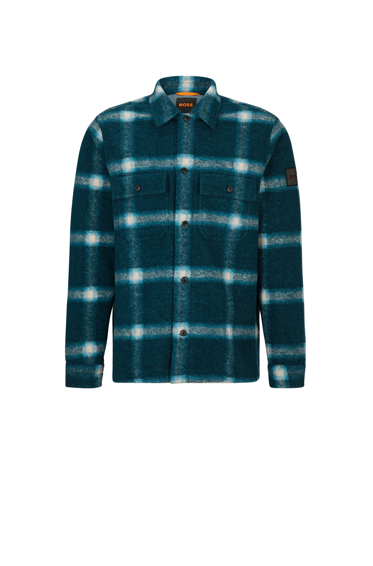 Chemise Lovvo oversize - Open Green