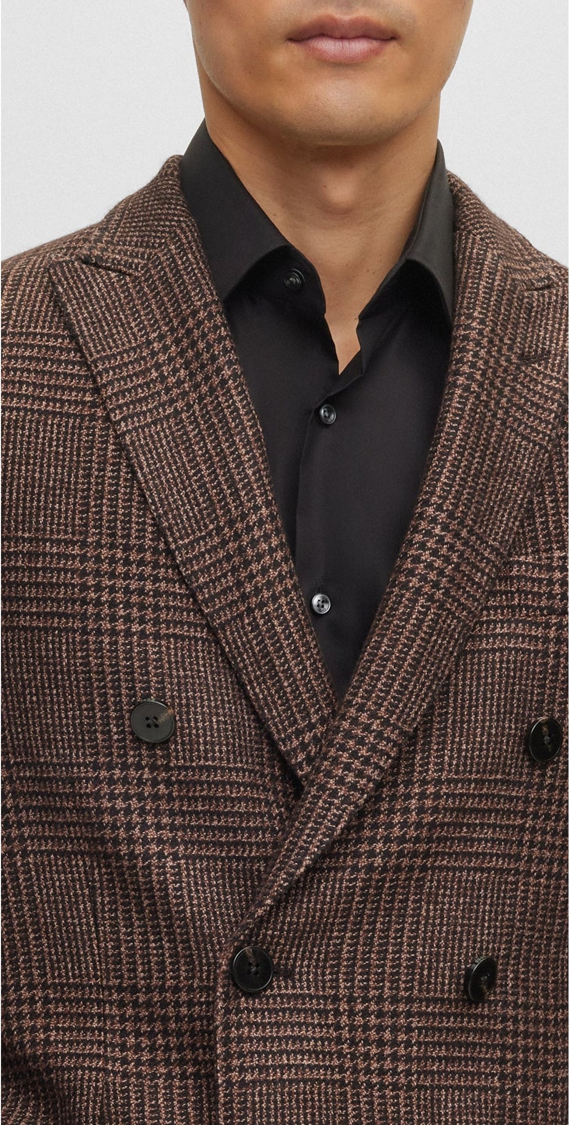 DARK BROWN // BLAZERS L-HESTON-DB-D-234F