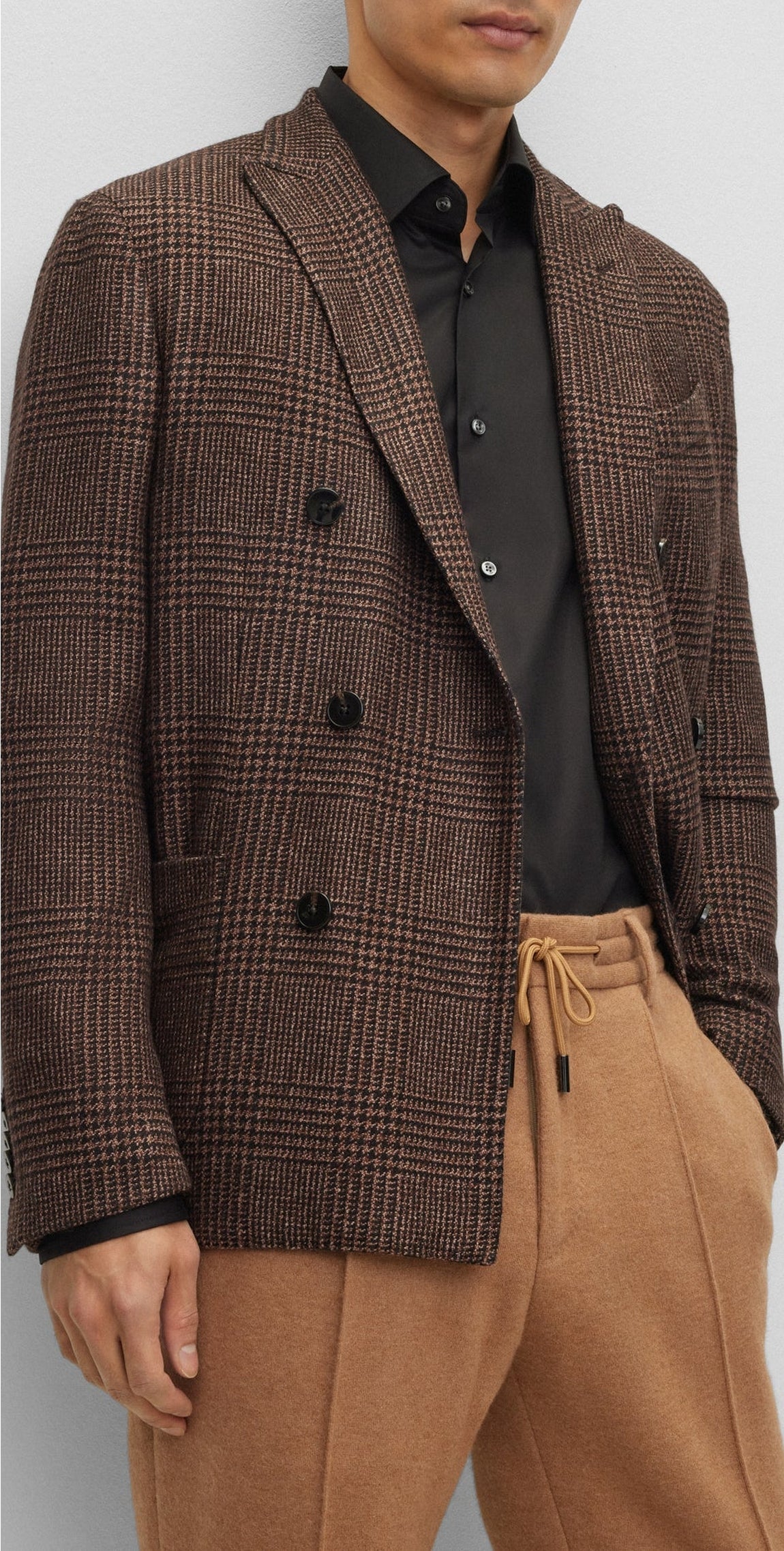 DARK BROWN // BLAZERS L-HESTON-DB-D-234F
