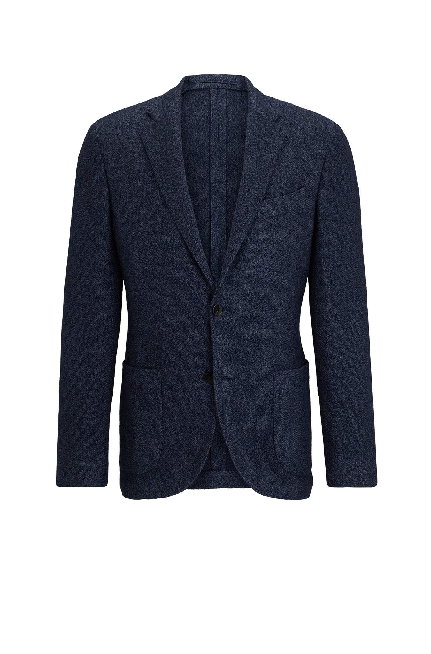 Blazer Heston en soie - Dark Blue