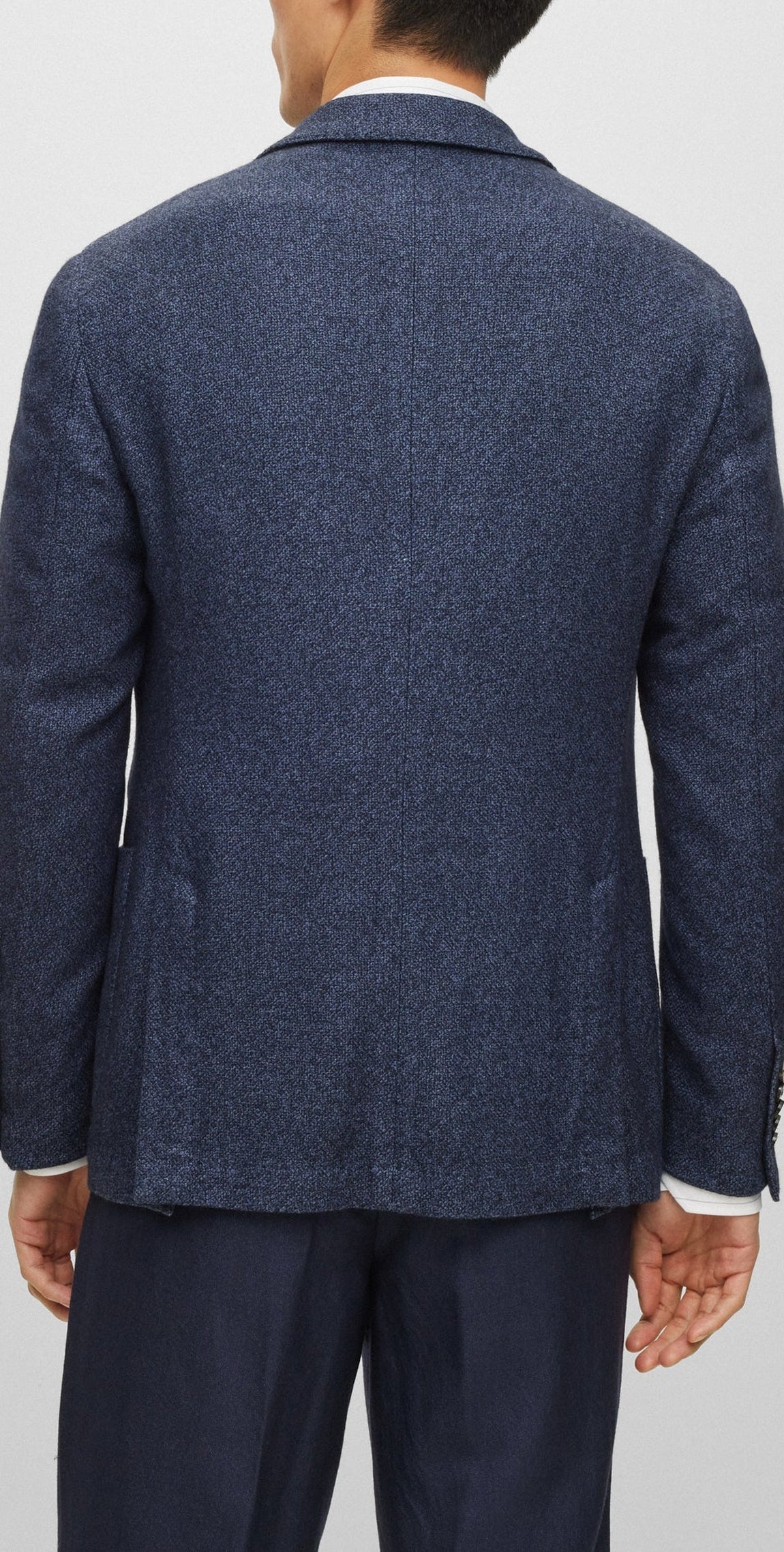Blazer Heston en soie - Dark Blue