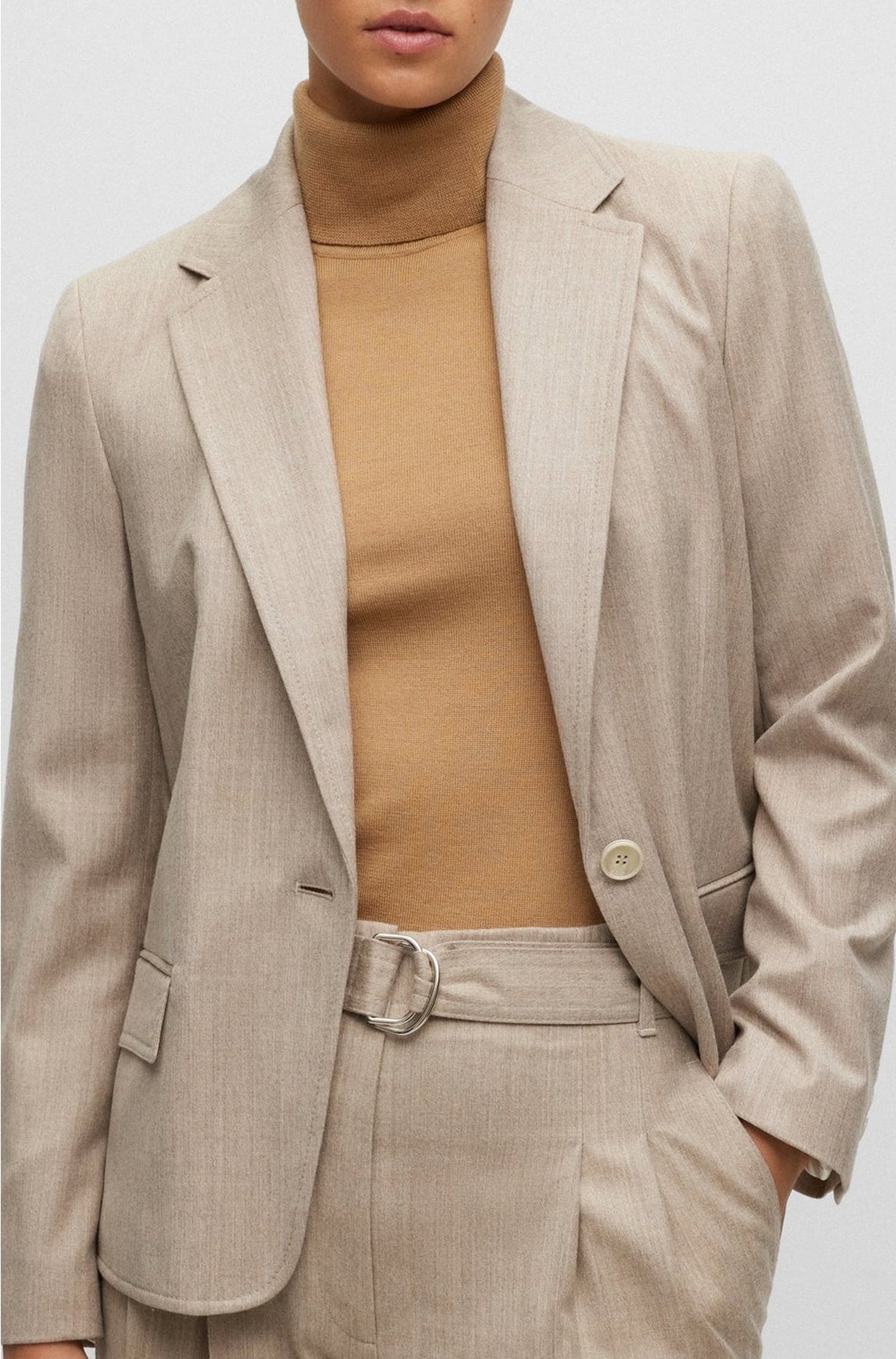 Blazer Jocalua en laine - Open White