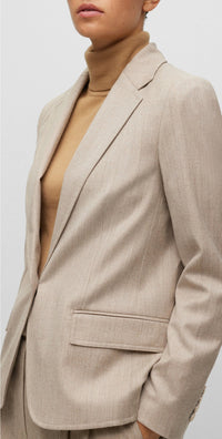 Jocalua wool blazer - Open White