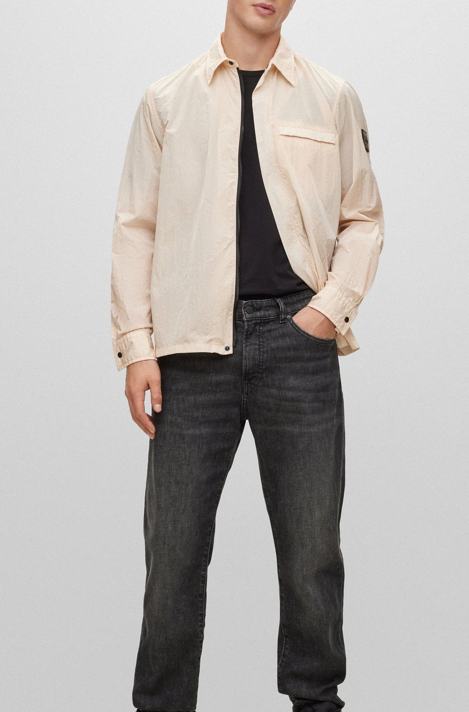 Chemise Laio oversize - Open Beige