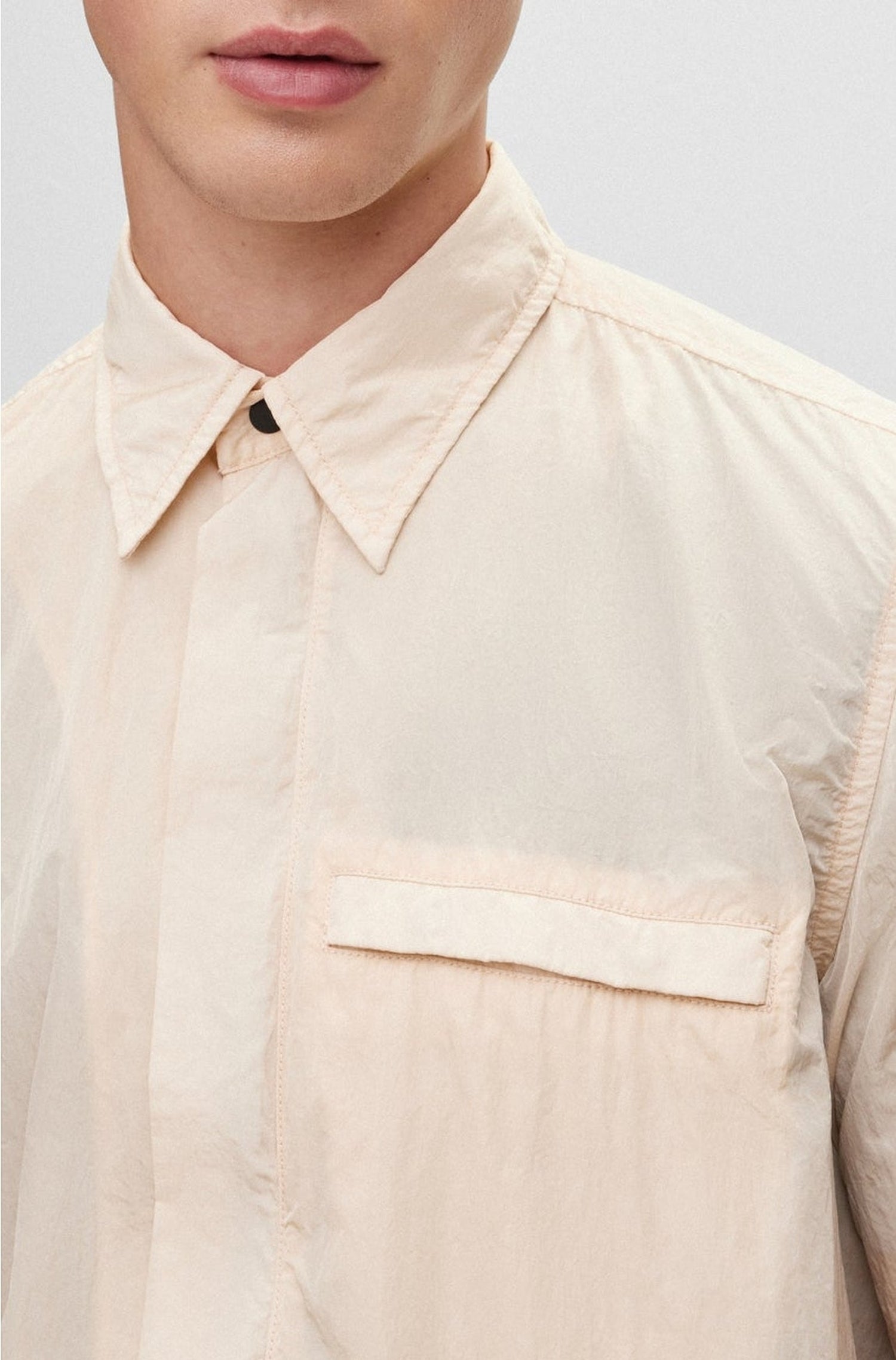 Chemise Laio oversize - Open Beige