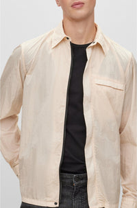 Chemise Laio oversize - Open Beige