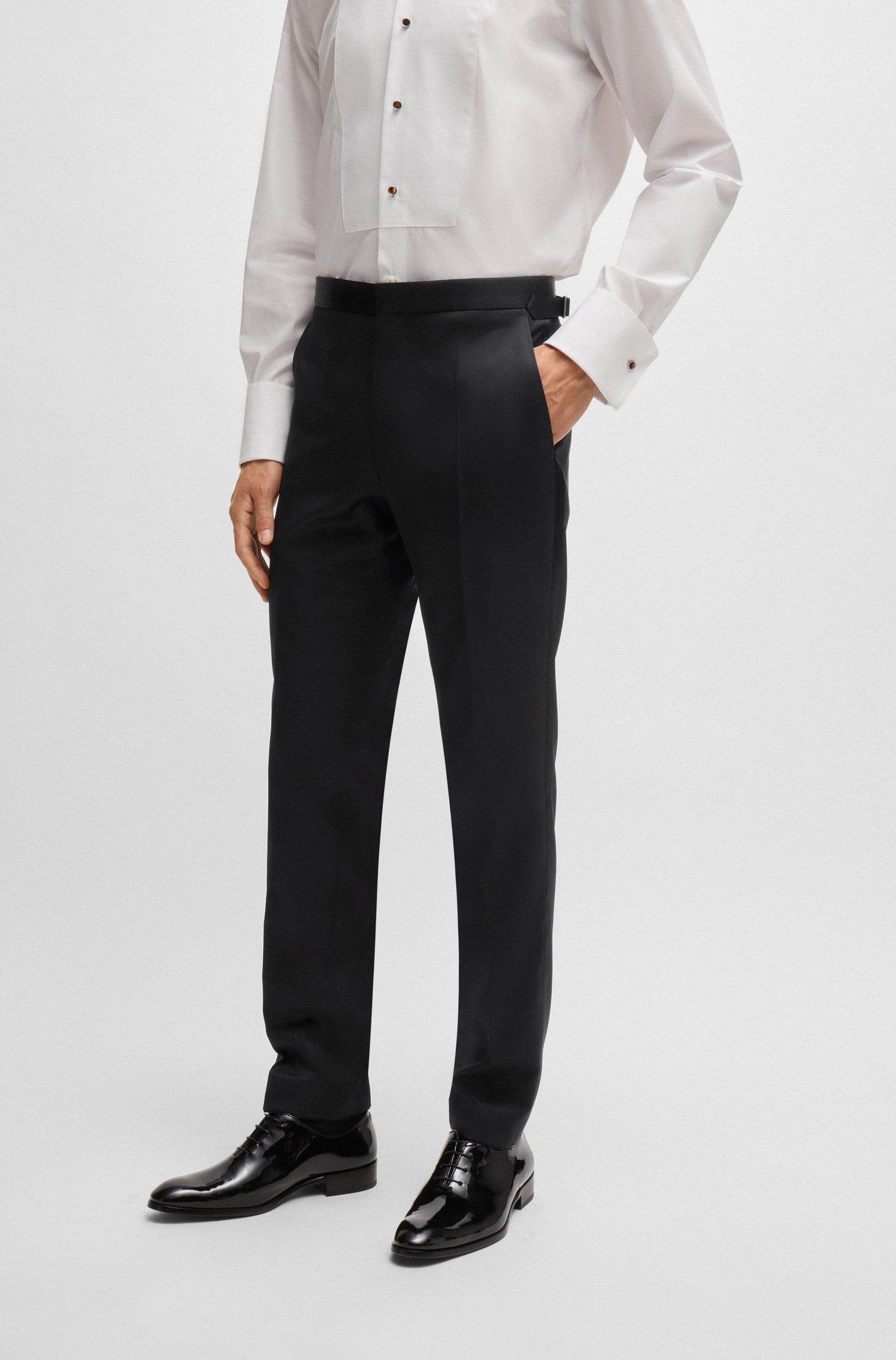 BLACK // BUSINESS SUITS L-HARVERS2PCTUXFC234