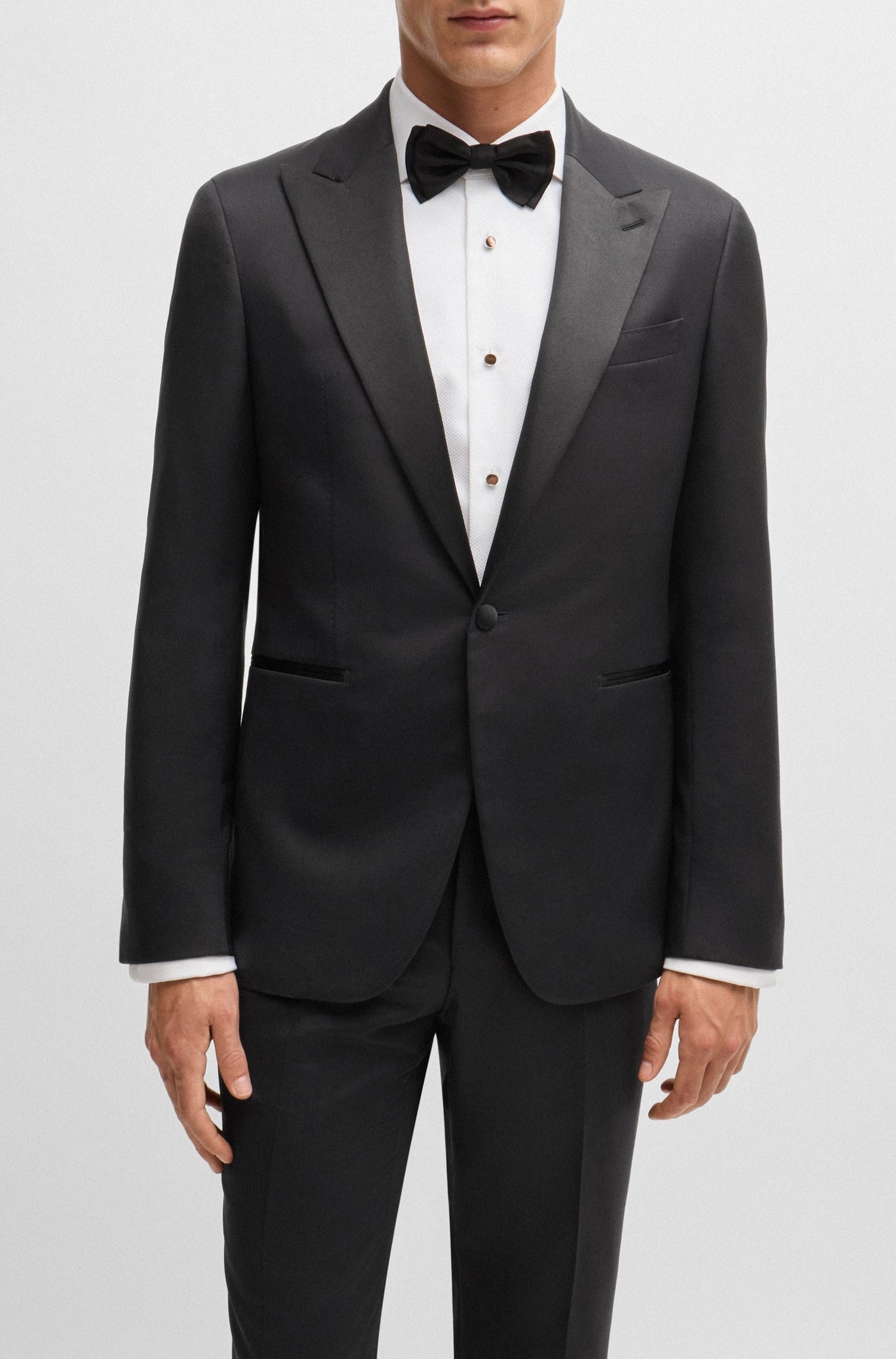 BLACK // BUSINESS SUITS L-HARVERS2PCTUXFC234