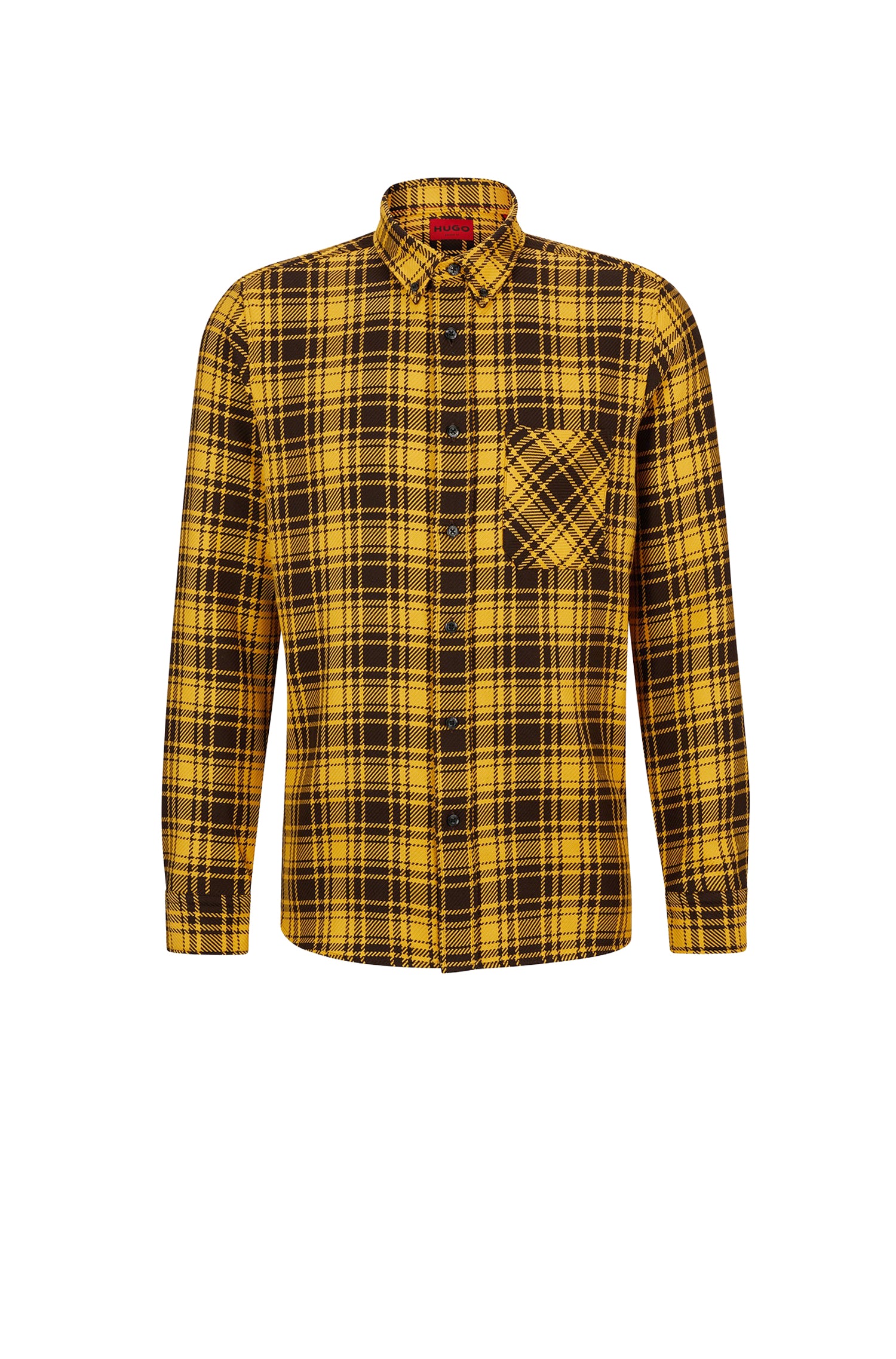 Chemise Ermann avec poche - Medium Yellow