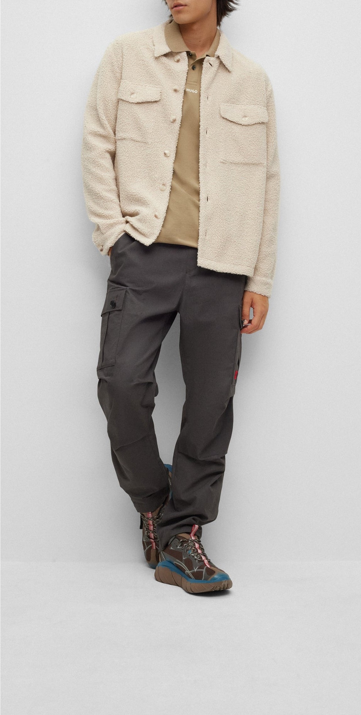 Enalu oversize shirt - Natural