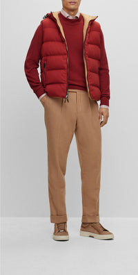 MEDIUM RED // BUSINESS SHIRTS L-HAYS-SPREADB-233