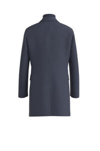 Manteau Hyde en laine - Dark Blue