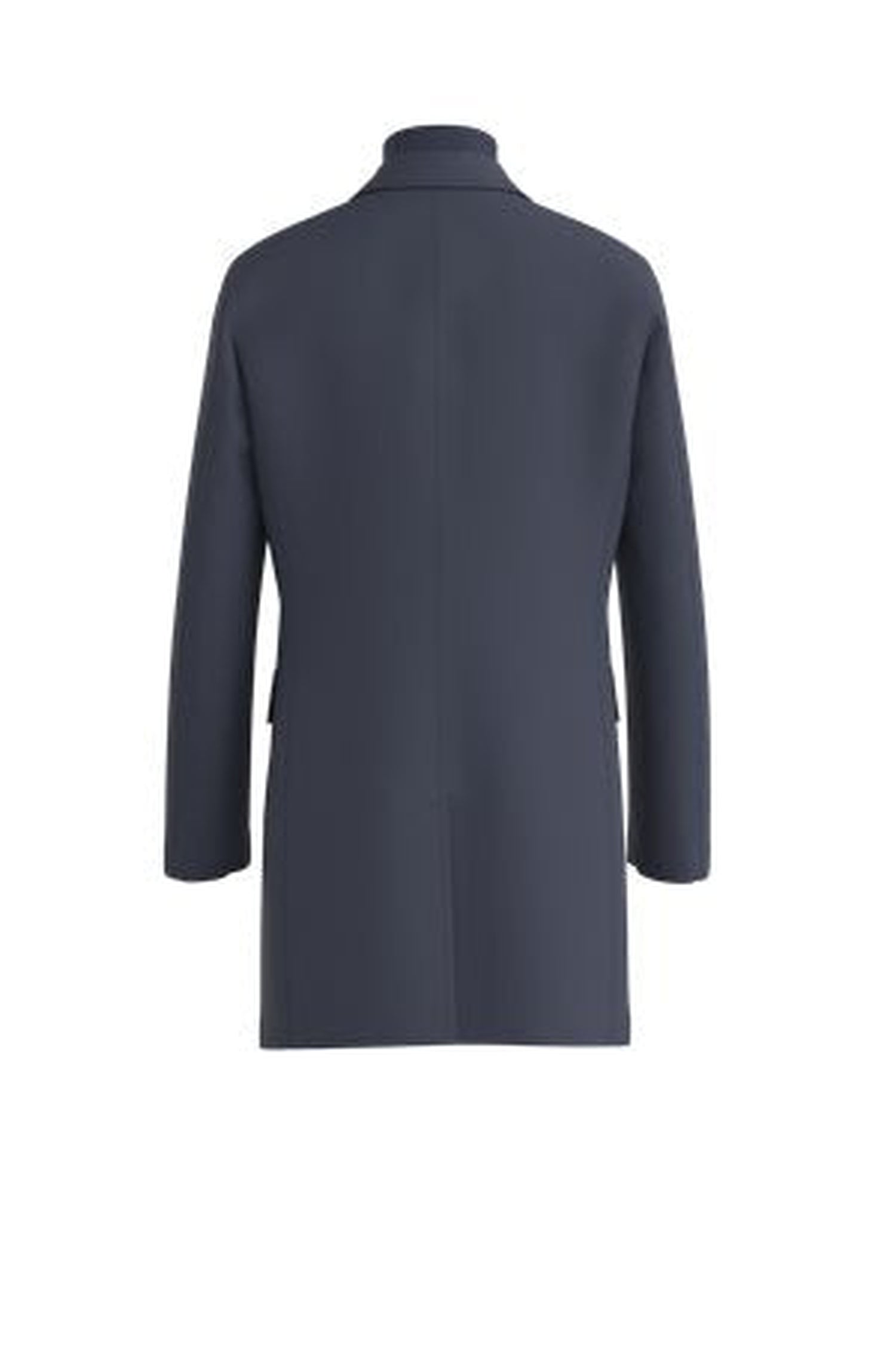 Manteau Hyde en laine - Dark Blue